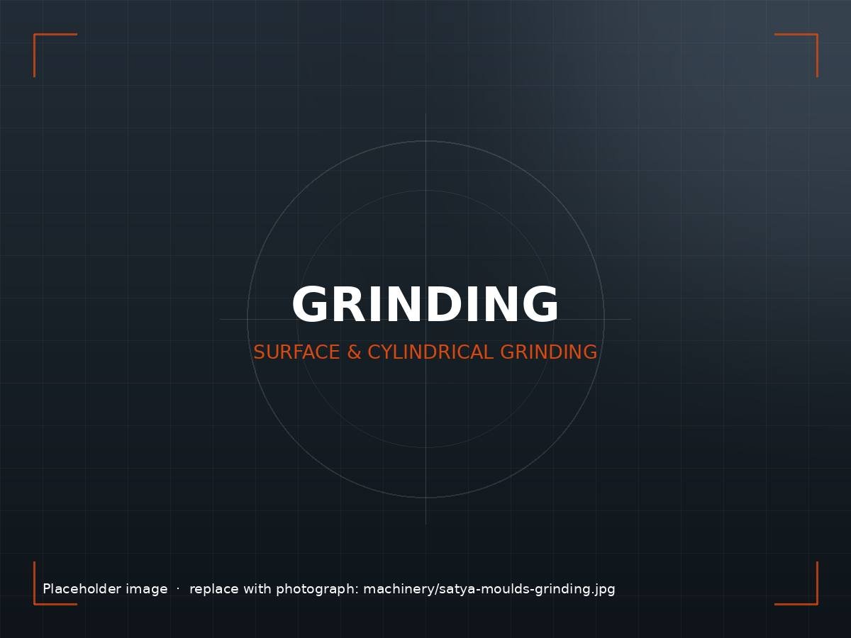 Satya Moulds grinding