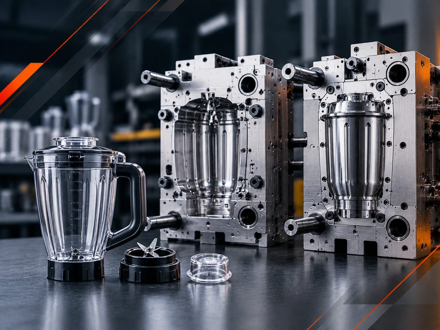 Satya Moulds plastic injection mould for mixi jar
