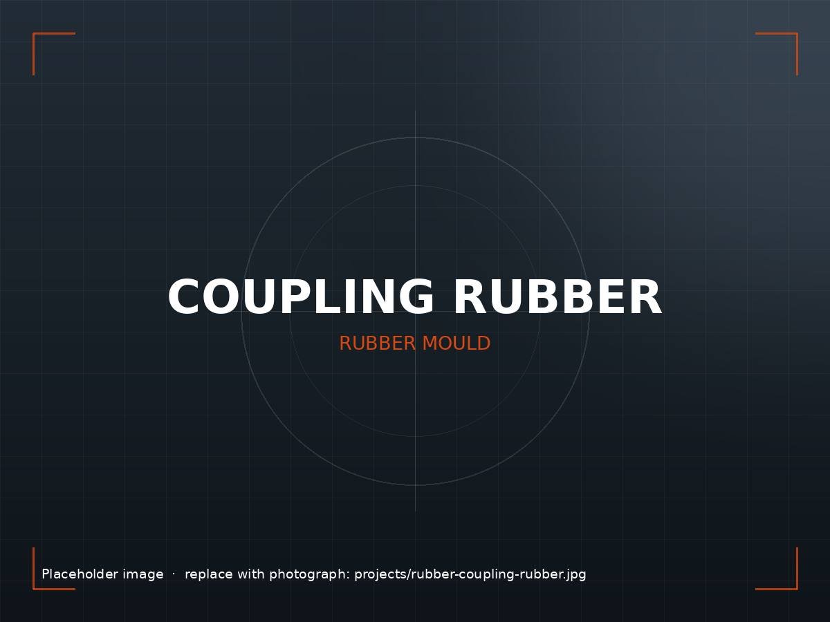 Satya Moulds rubber mould for coupling rubber
