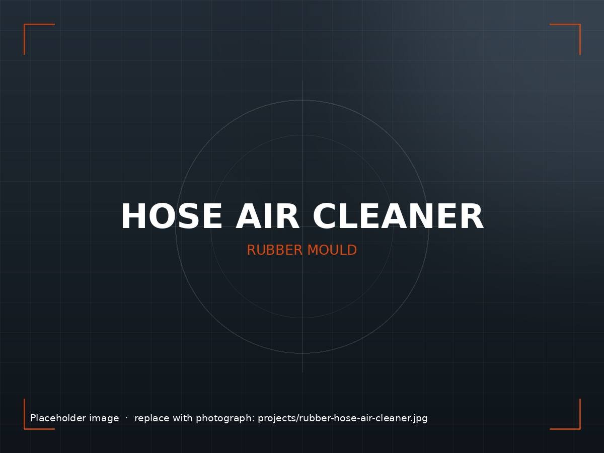 Satya Moulds rubber mould for hose air cleaner